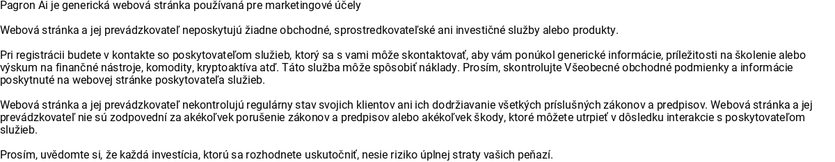 Rizikov&eacute; vyskakovacie Okno